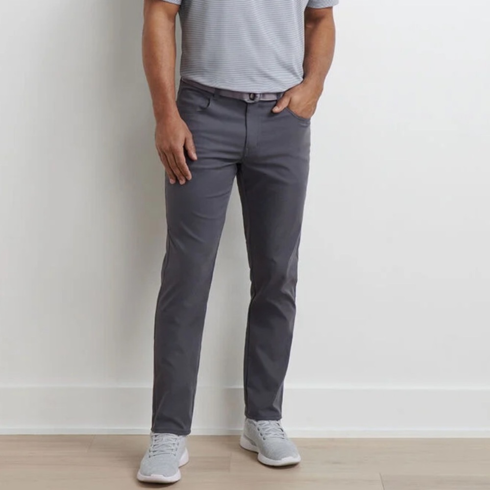 Peter Millar Performance Five-Pocket Pant In Iron - image 2